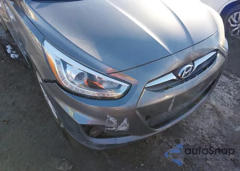 2014 Hyundai Accent Gls из США, поврежденный, VIN KMHCU4AE0EU750271